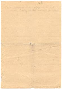 Brief IX, vom 9. Oktober 1943, Seite 8. © Archiv des Museums Auschwitz.