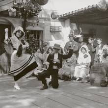 Example card. Spanish dance bar c. 1908, Ch. Chusseau-Flaviens. Photo: George Eastman House Photography Collection.